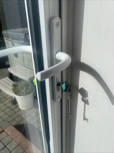 uPVC door handle and cylinder from the existing locksmith gallery